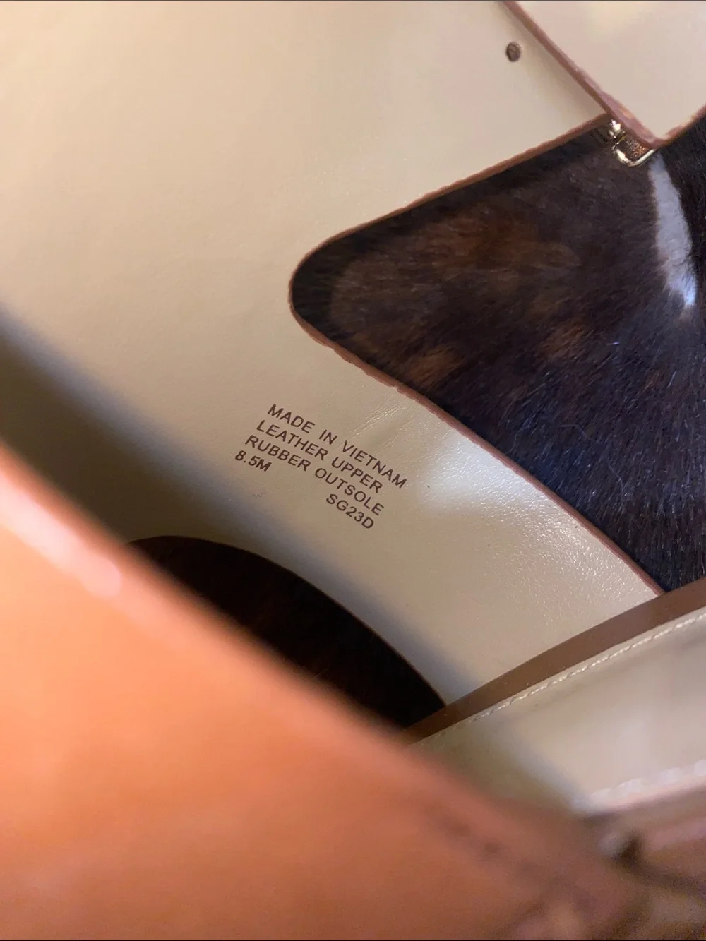 Michael Kors Tan Brown Leather Platform Sandals with Gold Buckle